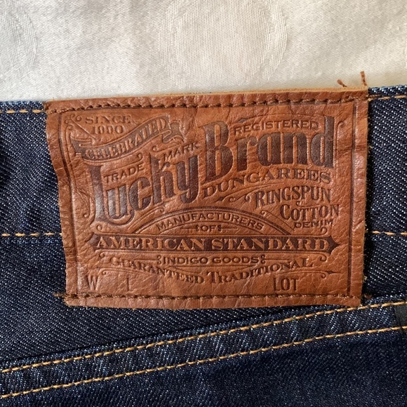 NWT Lucky Brand Mens Jeans Dark Wash Vintage Straight Leg - Picture 5 of 9